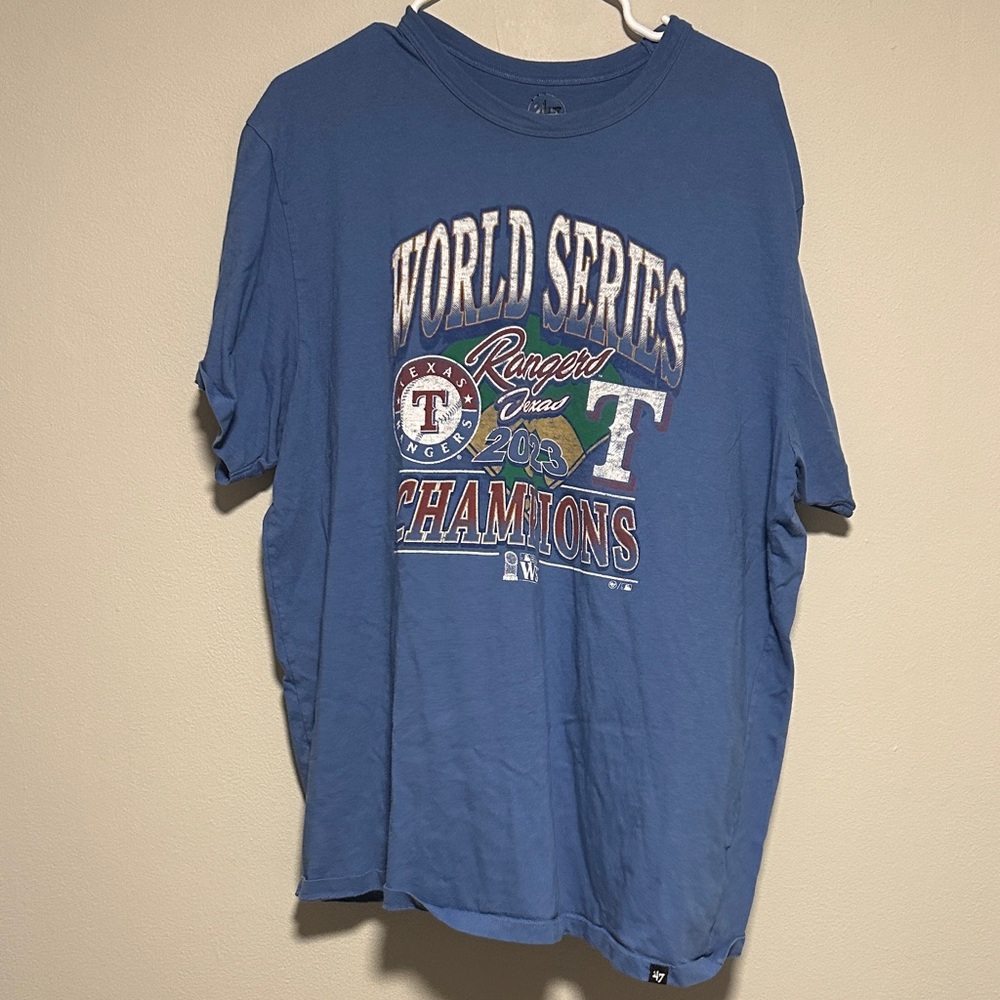 47 Blue World Series Champions Tee